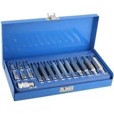 Jogo Chave Torx Bits Ribe Para Cabeçote 17 Peças Cr-v Waft Foto mini 2