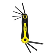 Jogo Chave Torx Canivete 8 Peças T9 A T40 Beltools Foto mini 1