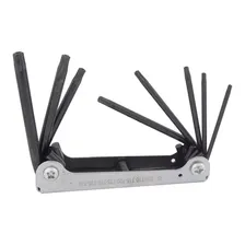 Jogo Chave Torx Com Guia Tipo Canivete Profissional Corneta Foto mini 1