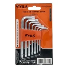 Jogo Chave Torx Crv T10 A T40 Com 7pçs Vila Foto mini 1