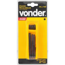 Jogo Chave Torx Tipo Canivete T9 A T40 Com 8 Peças - Vonder Foto mini  2