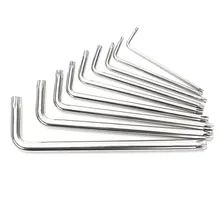 Jogo Chave Torx Torque Cromo Vanadio 9 Peças T10-t50 Longa Foto mini 4
