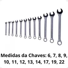 Jogo Chaves Combinadas Stanley 12pçs Foto mini 2