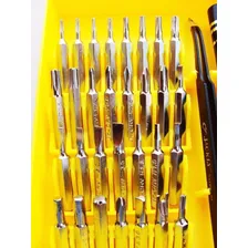 Jogo Chaves Torx 32 Peças Reparo Conserto Celular Tablet Foto mini 3