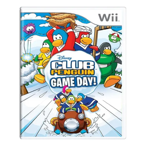 Jogo Club Penguin Game Day Nintendo Wii (físico) Ntsc-us Foto 1