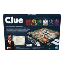 Jogo Clue Clássico De Investigação F6420 Hasbro Foto mini 2