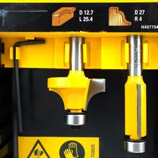 Jogo Com 12 Fresas P/ Madeira Profissional Dewalt Dw90016-la Foto mini 4