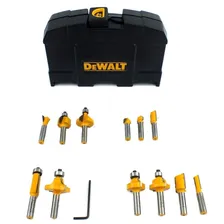 Jogo Com 12 Fresas P/ Madeira Profissional Dewalt Dw90016-la Foto mini 2
