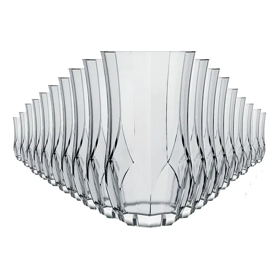Jogo Com 18 Copos Opera Long Drink 360ml Vidro Simples Nadir Cor Transparente Foto 1