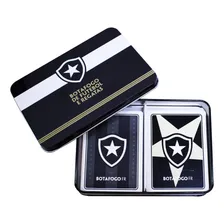 Jogo Com 2 Baralhos Dentro Da Lata - Botafogo Foto  mini 1