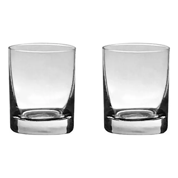 Jogo Com 2 Copos De Cristal Shot 60 Linha Barline Bohemia Foto 1