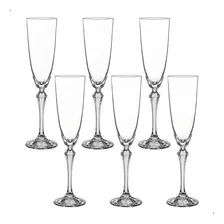 Jogo Com 30 Taças De Cristal Linha Elisabeth Bohemia Foto mini 4