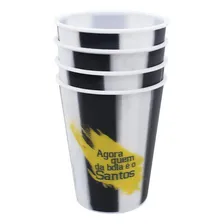 Jogo Com 4 Copos 3d 400ml - Santos Foto mini 3