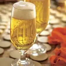 Jogo Com 6 Taças De Cerveja Chopp Cristal Em Vidro 300ml Foto mini 4