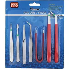 Jogo Com 7 Pinças Western Pro Foto mini 2