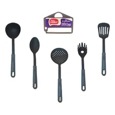 Jogo Conjunto Utensílios Cozinha Nylon 5 Peças Foto  mini 1