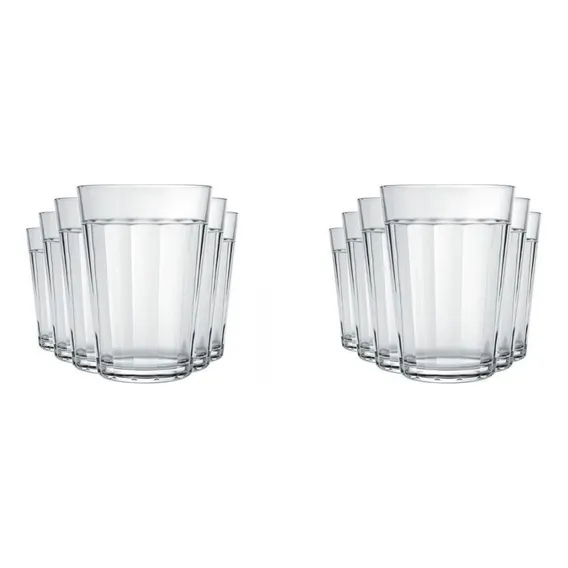Jogo Copo Americano Nadir 190ml - 12 Unidades - Branco Foto 1