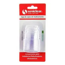 Jogo Copos P/ Medicamento C/15 Inalador Pulmosonic Soniclear Cor Transparente copinhos Foto mini 2
