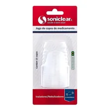 Jogo Copos P/ Medicamento C/15 Inalador Pulmosonic Soniclear Cor Transparente copinhos Foto mini 3