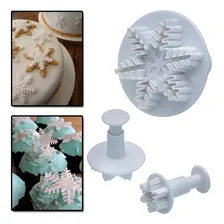 Jogo Cortador 3pças Pasta Americana - Frozen Flocos De Neve Foto mini 4