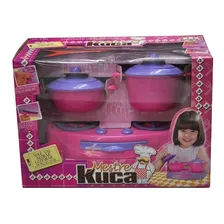 Jogo Cozinha Infantil Mestre Cuca 1 Fogãozinho 2 Panelinhas Cor Outro Foto mini  2
