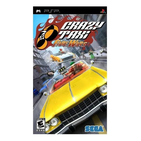 Jogo Crazy Taxi: Fare Wars Psp Foto 1