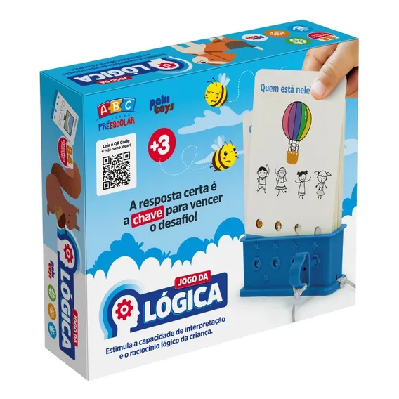 Jogo Da L贸gica Pakiplast Pr茅 Escolar Foto 1