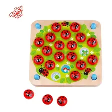 Jogo Da Mem贸ria Joaninha Brinquedo Educativo Tooky Toy Foto mini 1