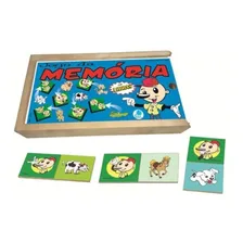Jogo Da Mem贸ria Libras Animais Em Madeira - Simque Foto mini 1