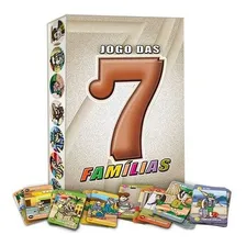 Jogo Das Sete FamÃlias Jogo De Cartas Ludens Spirit Jl002 Foto mini 1