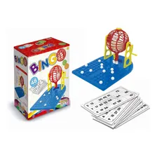 Jogo De Bingo Com 48 Cartela 90 Bolas 01 Globo Barato Oferta Foto mini  2