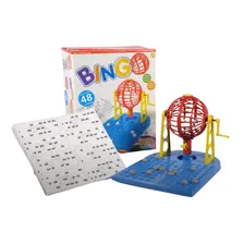 Jogo De Bingo Com 48 Cartela 90 Bolas 01 Globo Barato Oferta Foto mini 4