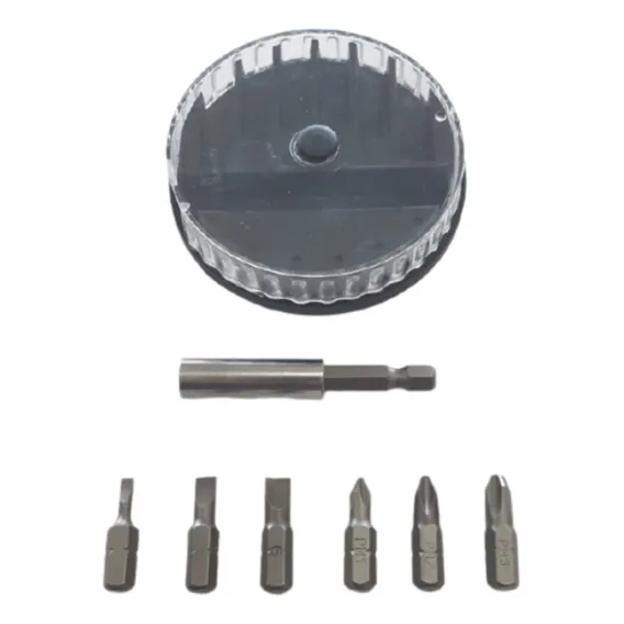 Jogo de Bits 25mm Com Estojo Porta Bits de Proteção 7pçs D-73265 Makita Foto 1