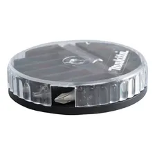 Jogo de Bits 25mm Com Estojo Porta Bits de Proteção 7pçs D-73265 Makita Foto mini 4