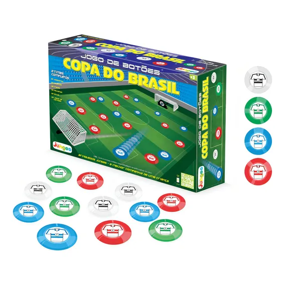 Jogo De Botão Copa Do Brasil - Junges Foto 1