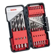Jogo De Brocas 1 A 10mm Hss Pointeq Bosch 18 Peças Maquifer Foto mini 1