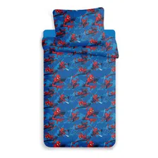 Jogo De Cama 2 Peças Toque De Seda - Infantil Cor Jogo De Cama Homem Aranha Desenho Do Tecido Homem Aranha Foto mini 1