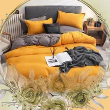Jogo De Cama Casal King Completo 7 Peças Com Edredom Foto mini 2