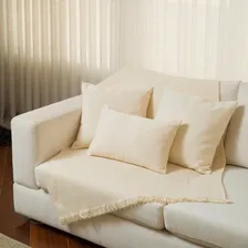 Jogo De Capas Para Almofadas Coleção Maui Natural Hewt Foto mini  3