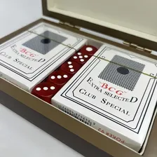Jogo De Cartas Baralho Com Caixa Personalizada Em Madeira Foto mini  2
