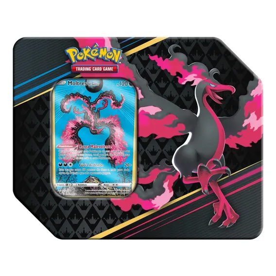 Jogo De Cartas Colecionáveis Pókemon Copag Carta Moltres X Caixa Con 31 Cartas Foto 1