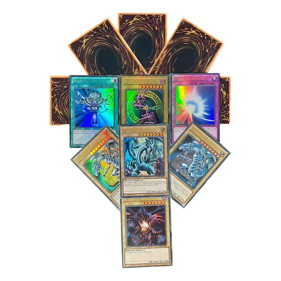 Jogo De Cartas Colecionáveis Yu-gi-oh! Cardgame Carta Yu-gi-oh X Pack De 50 Mazos Con 200 Cartas Foto 1