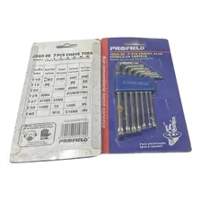 Jogo De Chave Alen De Estrela - 7 Peças - Profield Torx Foto mini 4
