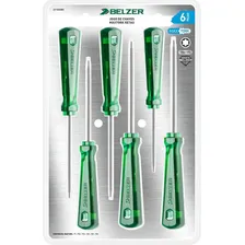 Jogo De Chave Torx Reta 6 Peças Belzer 231506BN Foto mini  2