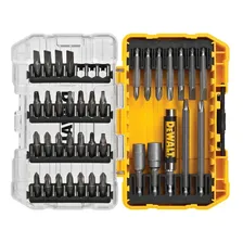 Jogo de Chaves para Parafusar 37 Peças Dewalt, Modelo DW2163, Com Estojo, Pontas Phillips, Fenda e Quadrada Foto mini 1