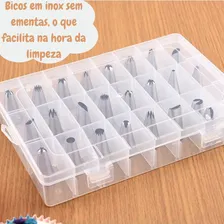Jogo de confeitaria 26 peças com estojo bolos doces Ke Home Foto mini  2