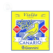 Jogo De Cordas Nylon Para Violão Giannini Canário C/ Bolinha Foto mini 3