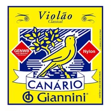 Jogo De Cordas Nylon Para Violão Giannini Canário C/ Bolinha Foto mini 1