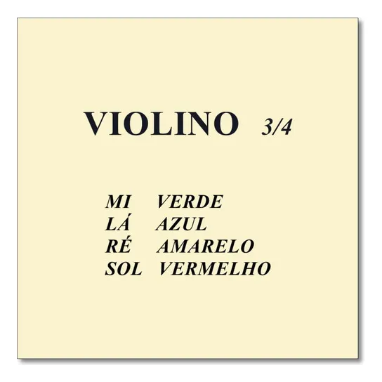 Jogo De Cordas Para Violino Mauro Calixto 4/4 Mcvi (padrão) Foto 1