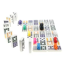 Jogo de domin贸 Kaile Mexican Train, jogo Domin贸 D Foto mini 2